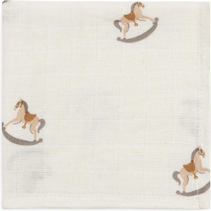 Produktbild Jollein Spucktücher Pferd 3er Set Klein (31 cm, 31 cm)