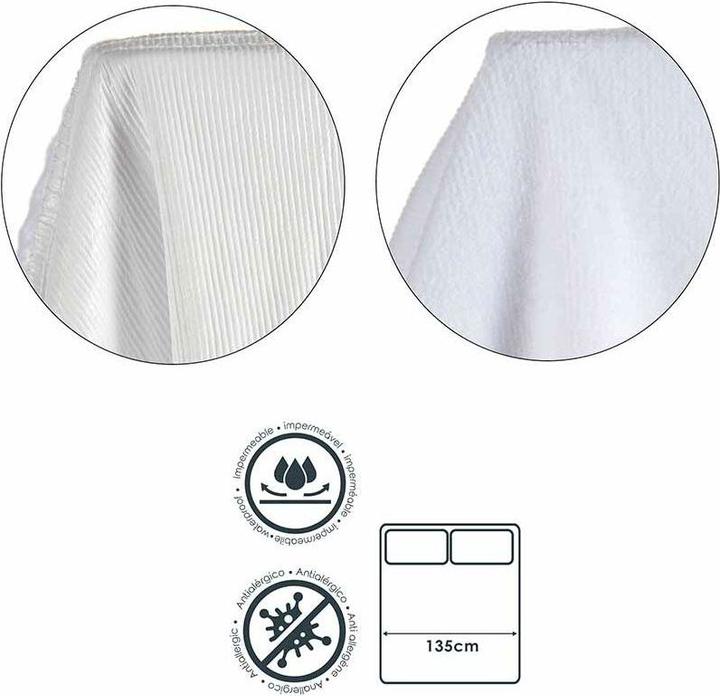 Productafbeelding Gift Matratzenschoner Weiss 135 x 195 cm (6 Stück) (135 x 195 cm)