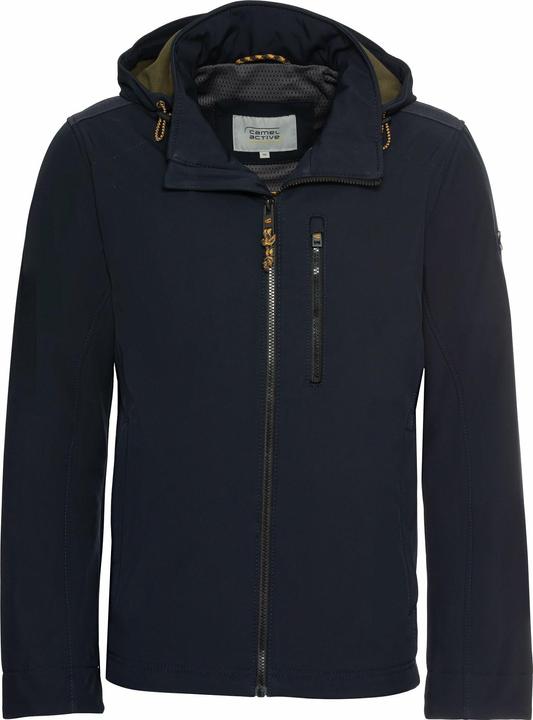 Camel Active Softshell Jacke mit abnehmbarer Kapuze