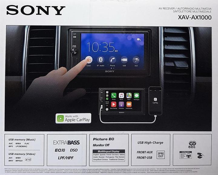 Immagine prodotto Sony XAV-AX1000 (Apple Carplay)