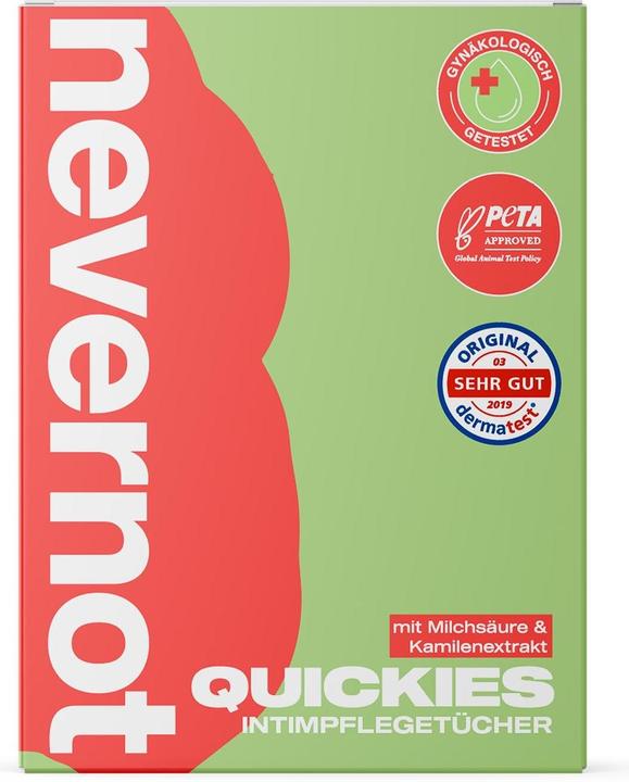 Actual product image NeverNot Quickies (275.63 ml, Intimate wipes)