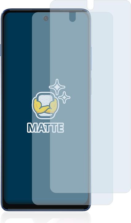 Actual product image BROTECT Anti-glare film Screen protector Matt screen protector film (2 Piece, Motorola Moto G200 5G)