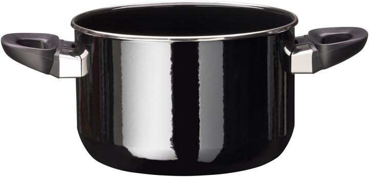 Produktbild Silit Kochtopf Fleischtopf Induktion 20cm Glasdeckel 3,7l Modesto Line Silargan (20 cm, Kochtopf, Edelstahl)