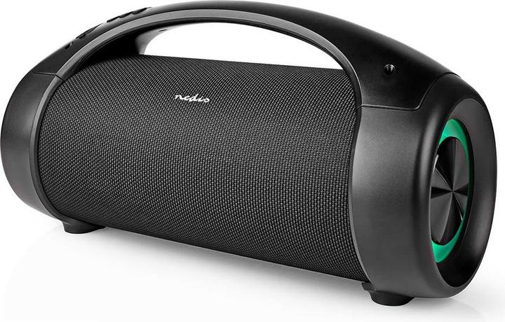 Actual product image Nedis Bluetooth® Party Boombox 6 hrs 2.0 50 W Media Playback: AUX/USB IPX5 Linkable Carrying Handle (6 h, Rechargeable battery operated)