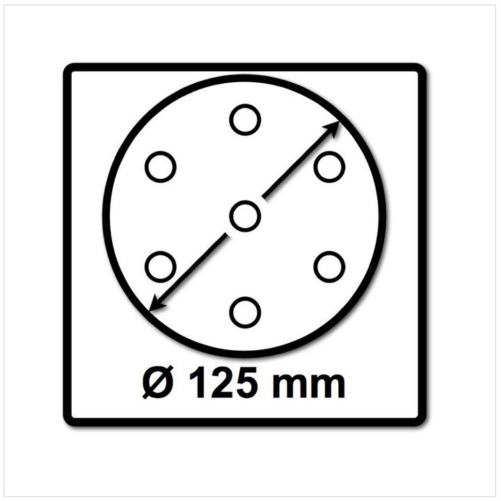 Actual product image Festool Grinding wheels garnet ø 125 mm (80)