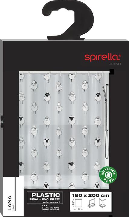 Produktbild spirella Lana (180 x 200 cm)