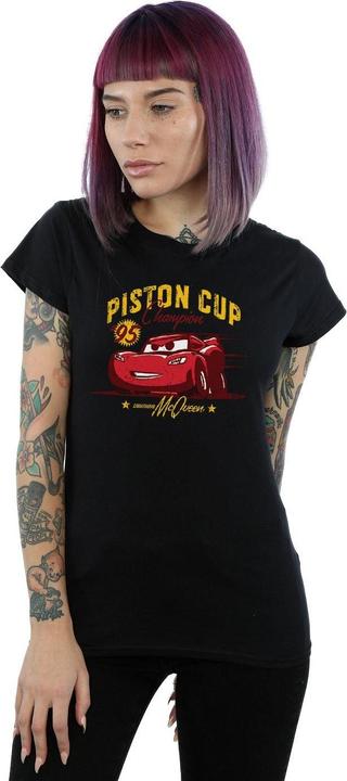 Immagine prodotto Disney Cars Piston Cup Champion Maglietta Donna (M)