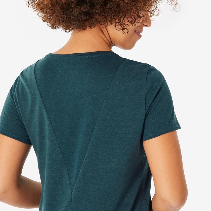 Quechua Wandershirt Damen kurzarm - NH500
