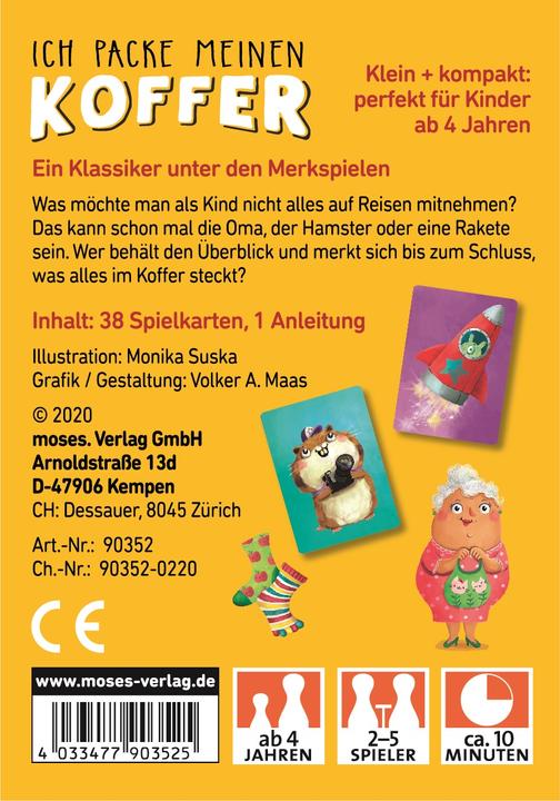 Image du produit Je fais ma valise (Allemand)