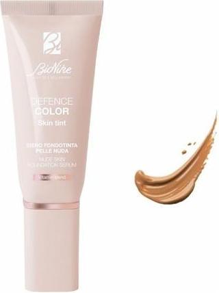 Actual product image BioNike Defence Color Skin Tint Serum Foundation Bare Skin N.703 Praline 30ml (N.703 Praline)