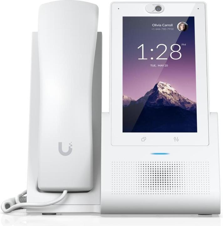 Ubiquiti UniFi Phone Touch, Smartphone VoIP da tavolo, bianco