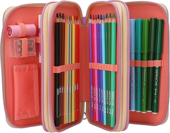 Produktbild Top Model Topmodel - Triple Pencil Case GIRL POWER - Beige (413282)