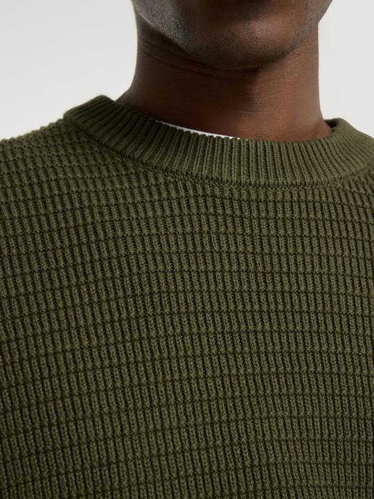 Immagine prodotto Selected Homme Maglia testurizzata con scollo rotondo (S)