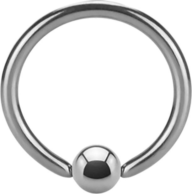Produktbild Star Piercing Micro Ball Closure Ring High Polished (Chirurgenstahl 316L, ohne Messing)