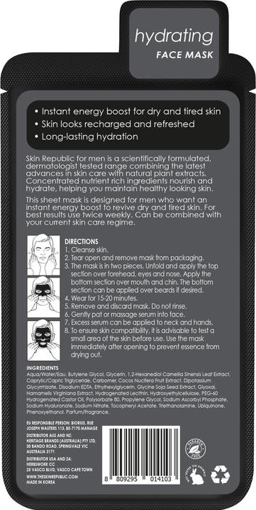 Actual product image Skin Republic Men's Energising (23 ml)