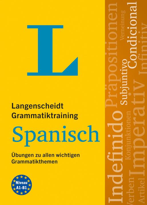 Produktbild Langenscheidt Grammatiktraining Spanisch (Deutsch, Spanisch, Marta, Astrid/Rabinovich, Böhringer, 2022)