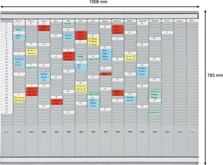 Franken Map planning board - suitable for wall mounting - 992 x...