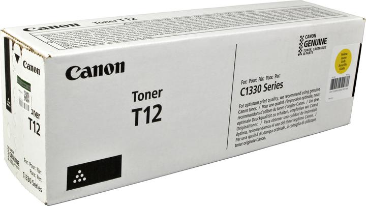 Actual product image Canon Toner T12 (Y)