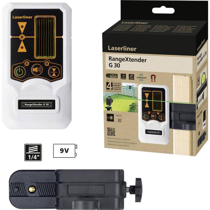 Laserliner RangeXtender G 30 ricevitore laser per laser di linea Portata (max.):