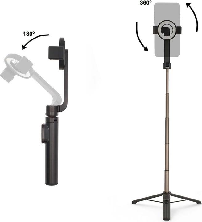 Immagine prodotto Nedis Bastone da selfie Bluetooth - Versione Bluetooth: 5.0 - Dimensioni massime dello schermo: 7" -