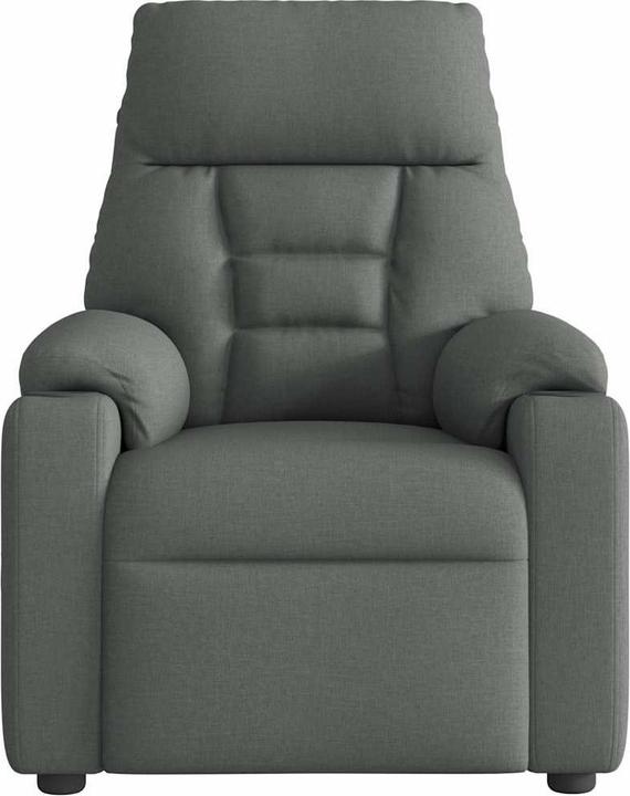 Immagine prodotto VidaXL Sedia da massaggio in tessuto grigio scuro