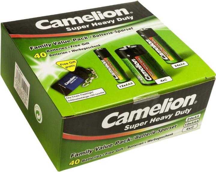 Produktbild Camelion Batterie-Set Micro, Mignon, Ba (40 Stk., AAA, AA)