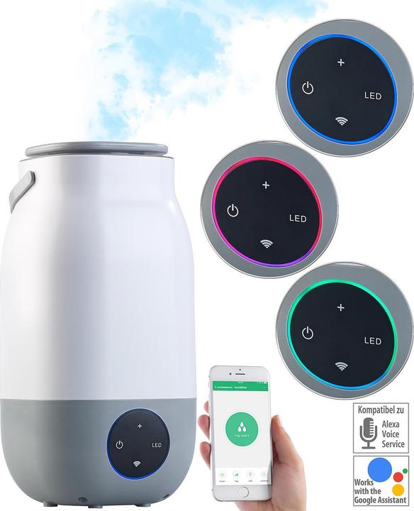 Newgen medicals Ultraschall-Luftbefeuchter (20 m²)