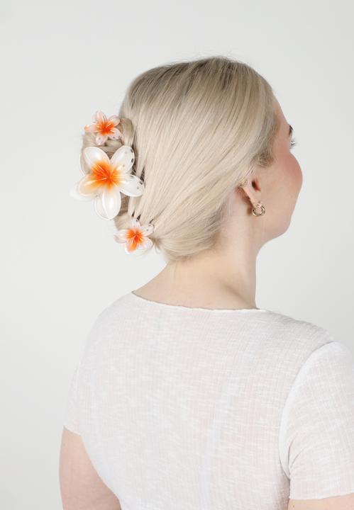 Immagine prodotto Trisa Fashion Frangipani Set Haarklammern & Clip Orange 5 Stk (5 pz.)