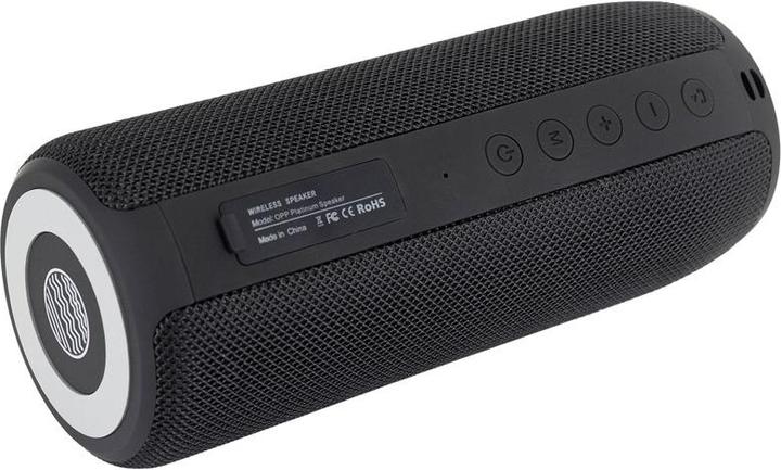 Produktbild Our Pure Planet OPP054 Tragbarer Lautsprecher Tragbarer Stereo-Lautsprecher Schwarz 10 W (7 h, Akkubetrieb)