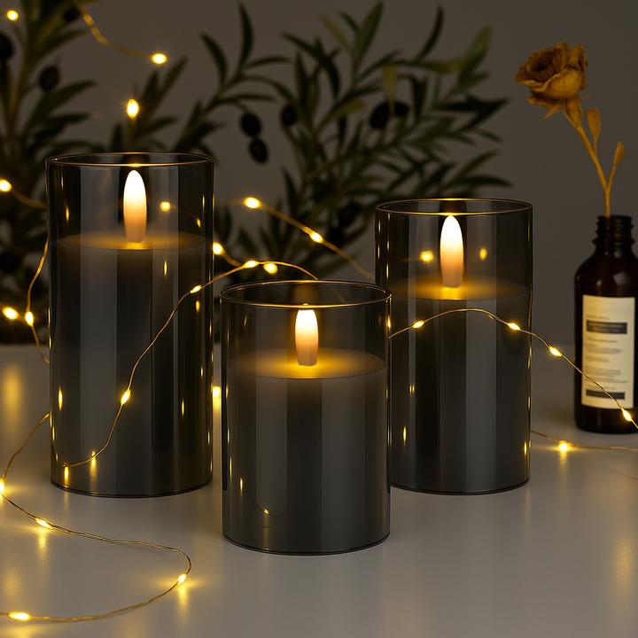 Actual product image Relaxdays 3x LED lights (3 x)