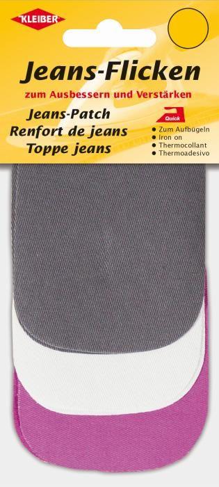 Produktbild Kleiber Jeans-Flecken Mini, Sortierung 4, 90 x 70 mm, farbig (3 x)