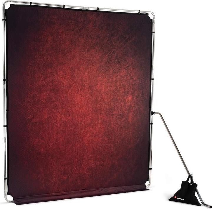 Produktbild Manfrotto Ezy Frame Vintage 2 x 2.3m, Crimson (200 cm, 230 cm)