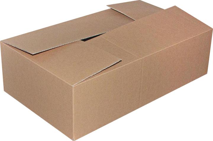 Actual product image Office Products Packaging carton, closed, 627x367x66mm, type inp a, grey
