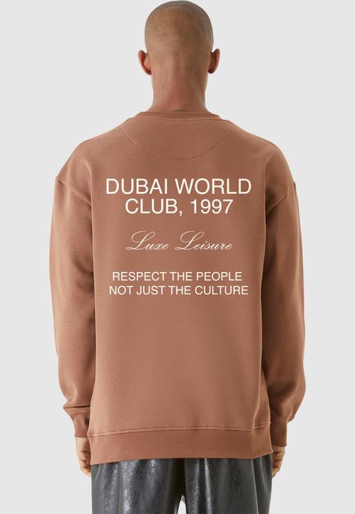 Actual product image 9N1M Sense SENSE Dubai World Crewneck - 160677 (L)