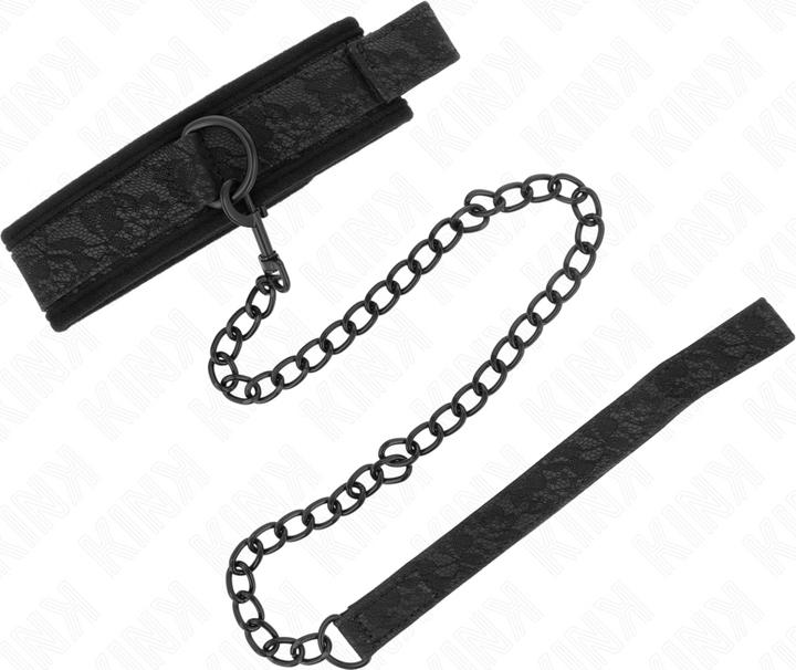 Productafbeelding Pipedream KINK - BASISMODEL HALSBAND MET RIEM 77 CM MODEL 5 VERSTELBAAR 34-54 CM X 5 CM