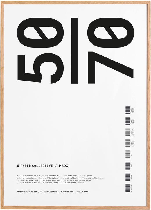 Produktbild Paper Collective PC Frame Oak Rahmen (50 x 70 cm)