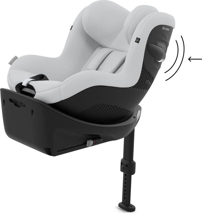 Actual product image Cybex SIRONA G I-SIZE Fog Grey | light grey (Reboarder, ECE R129/i-Size Standard)