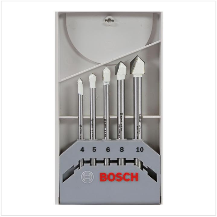 Actual product image Bosch Professional Zubehör Glass and tile drill 5 pieces (4.0-10 mm)