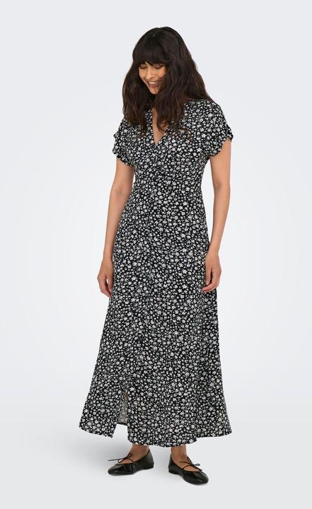 Actual product image Only Normal geschnitten V-Ausschnitt Langes Kleid Kleid (S)