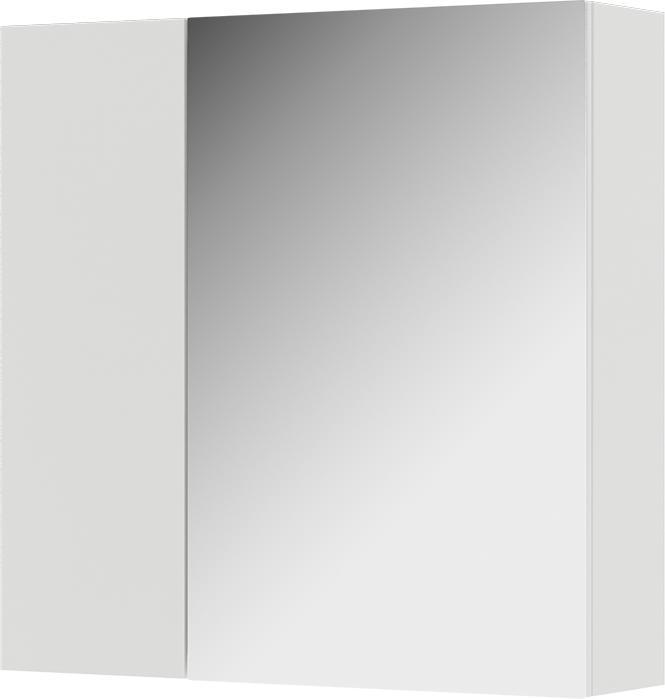 Vichy Badspiegelschrank Leopold, Weiss, 60 x 59.2 cm Mit Regalböden und 1 Spiegeltür