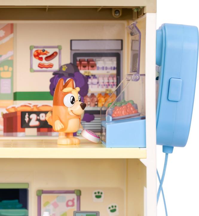 Actual product image Bluey Supermarkt Spielset