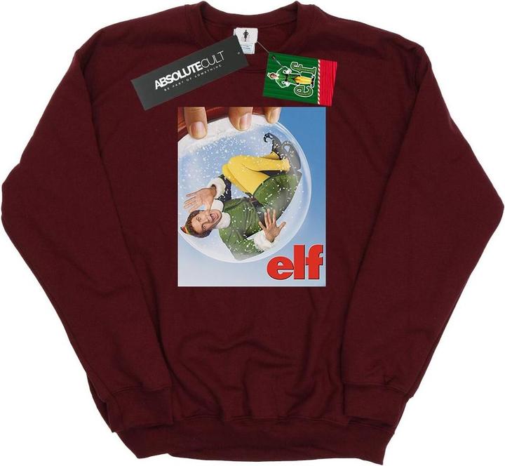 Elf Snow Globe Poster Sweatshirt (XXL)