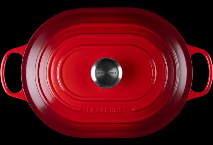 Actual product image Le Creuset Oblong Signature 31cm, oval (31 cm, Casserole + Stewpot, Cast iron)