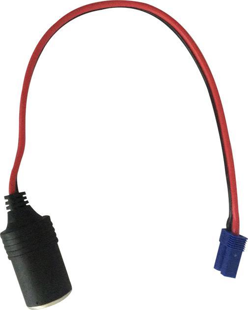 Swaytronic AIOES Câble adaptateur EC5 femelle vers Zig. Couplé.
