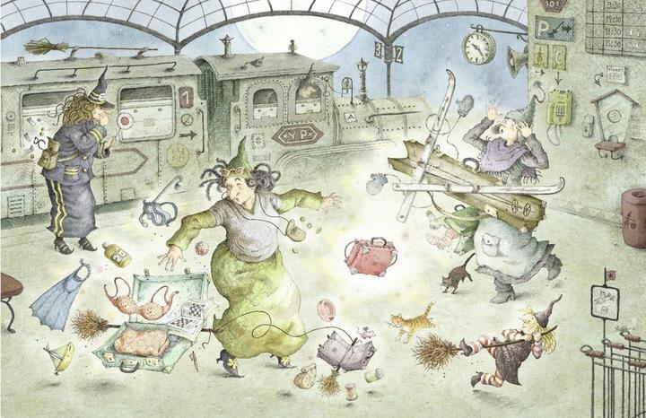 Produktbild Die schlaue kleine Hexe (Deutsch, Lieve Baeten, 2003)