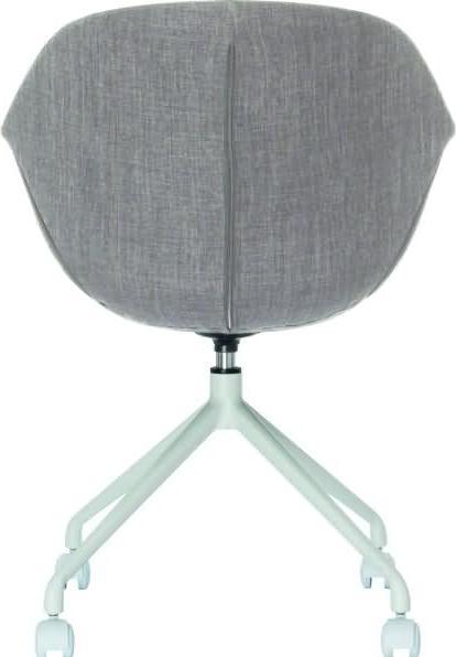 Actual product image Paperflow 2 shell chairs GANT CHGANTX2.13.02 grey fabric