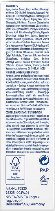 Image du produit NIVEA Apprêt 2 en 1 (Crème solaire, SPF 50+, 30 ml)