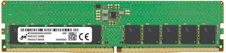 Micron DDR5 - Module - 16 GB - DIMM 288-PIN - 5600 MHz / PC5-44800 - unbuffered (1 x 16GB, 5600 MHz, DDR5 RAM, DIMM)