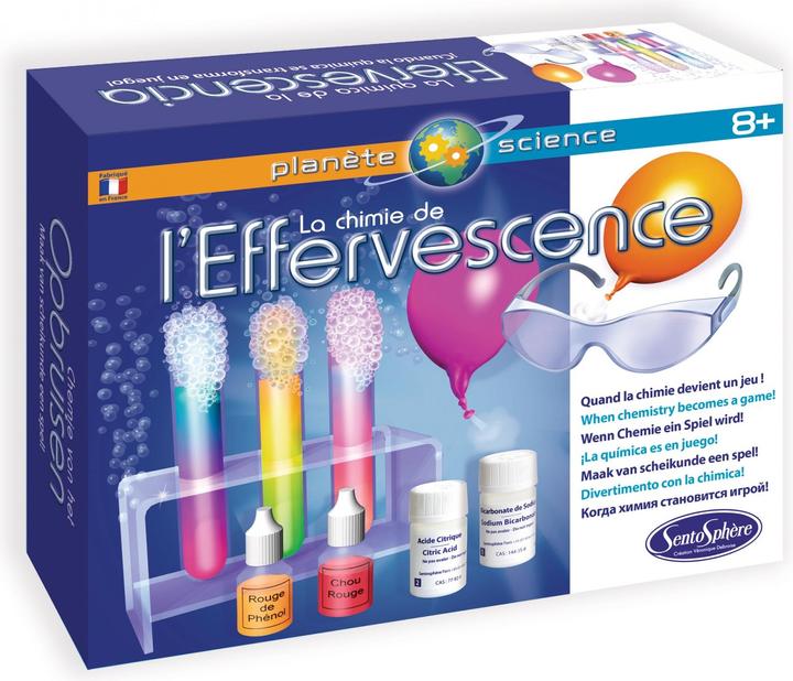 Actual product image Sentosphere Experiment set The chemistry of effervescence