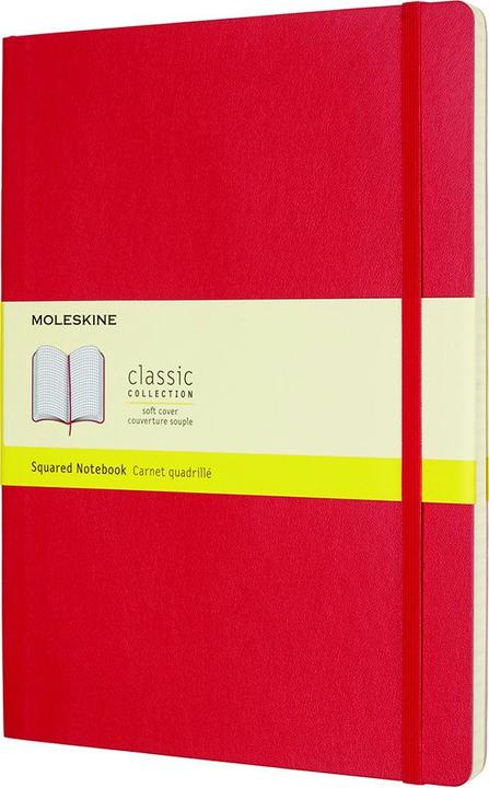 Actual product image Moleskine Notebook XL (A4, Checked)